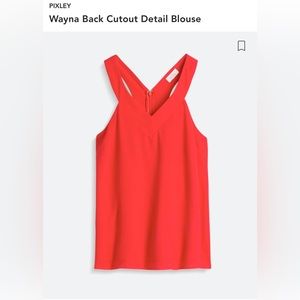 Pixley Wayna Back Cutout Detail Blouse